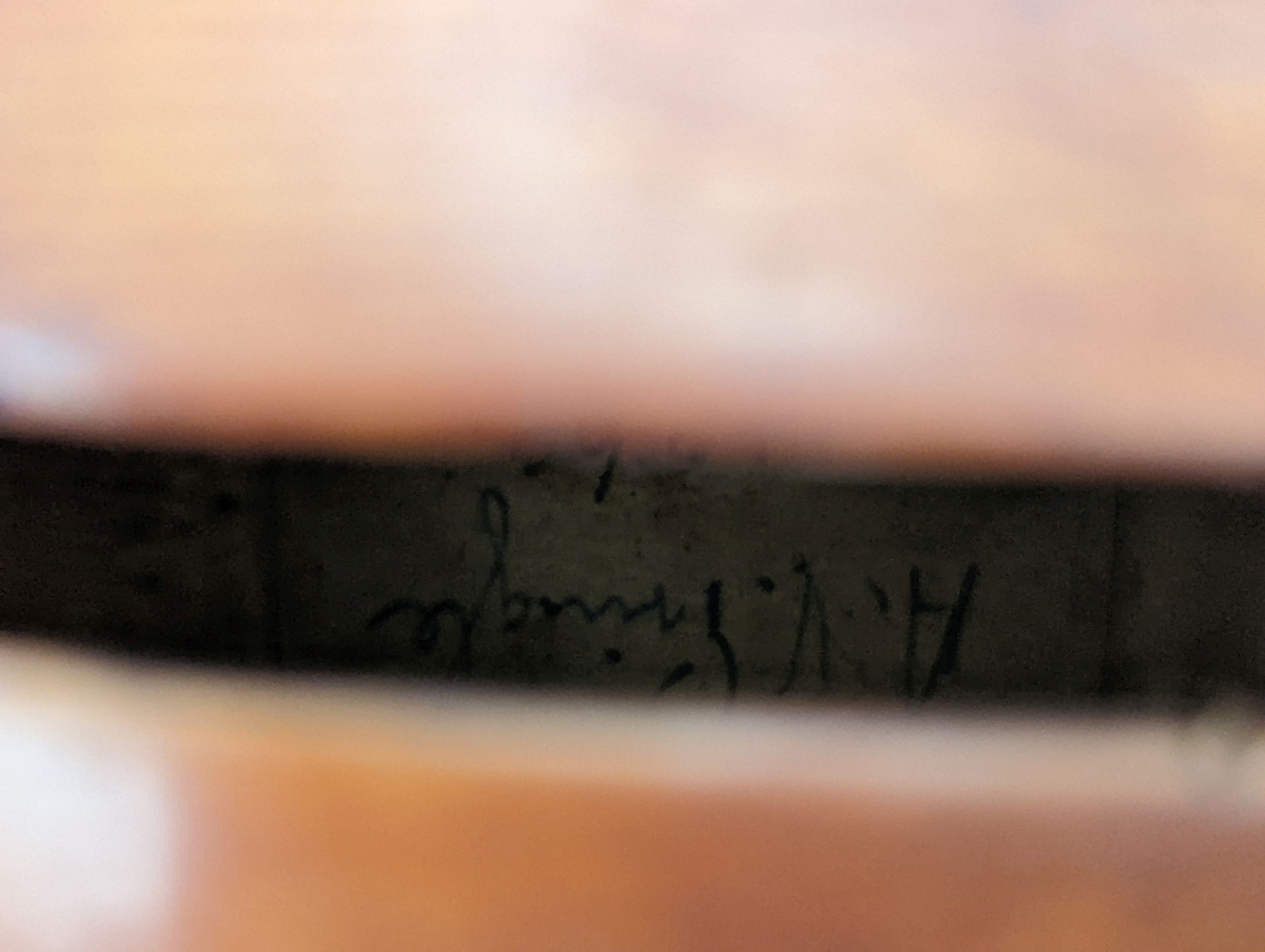 A Viola, assorted bows and a violin back